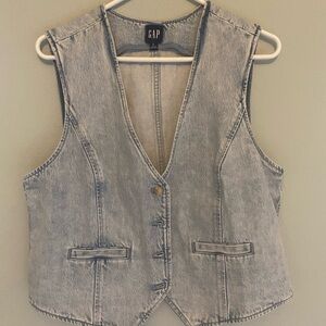 Gap denim vest